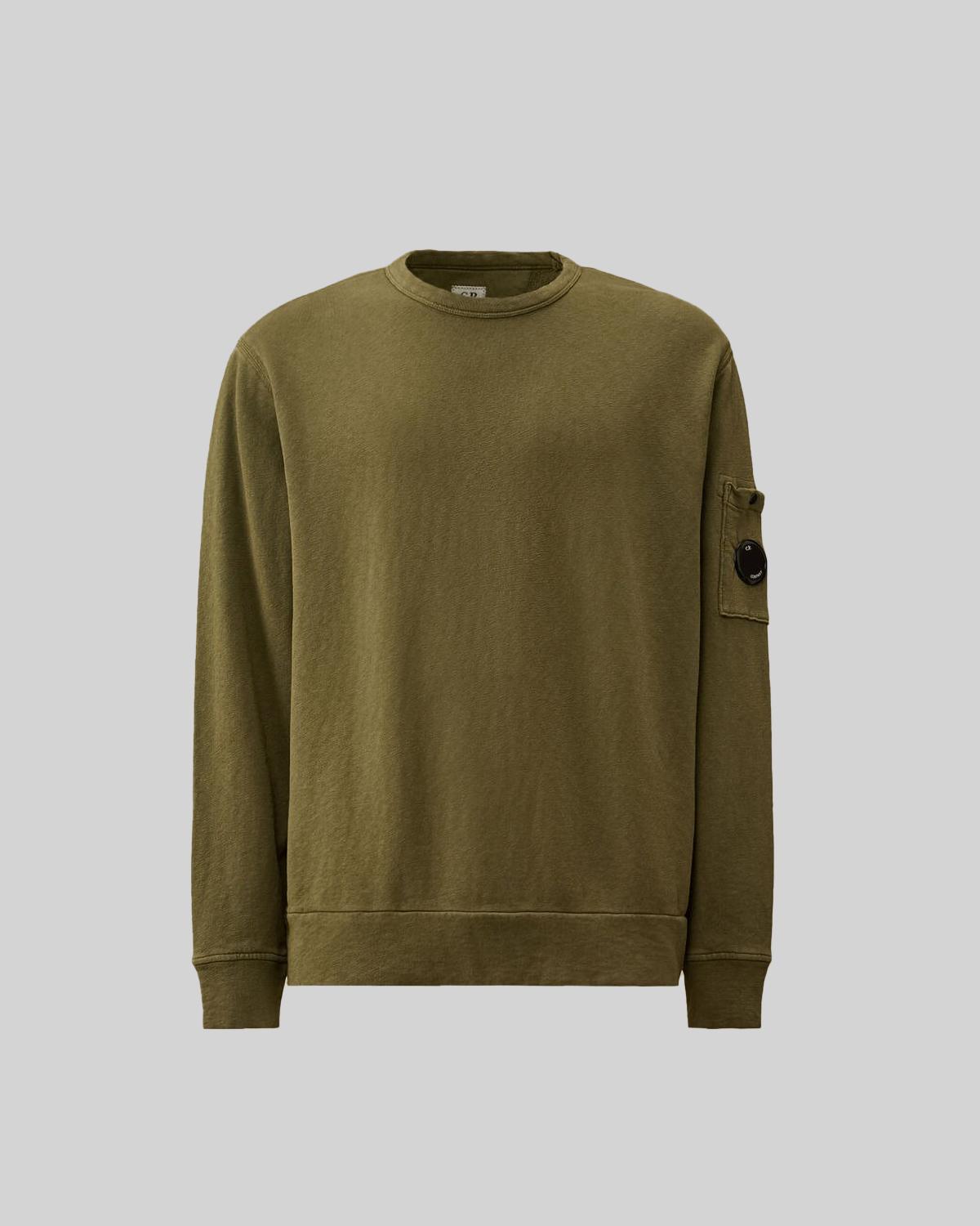 SWEAT CP.COMPANY COL ROND SS266A  669 KAKI