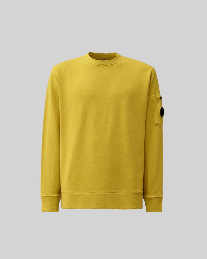SWEAT  CP.COMPANY COL ROND SS266A  245 JAUNE