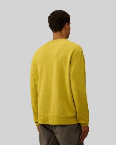 SWEAT  CP.COMPANY COL ROND SS266A  245 JAUNE