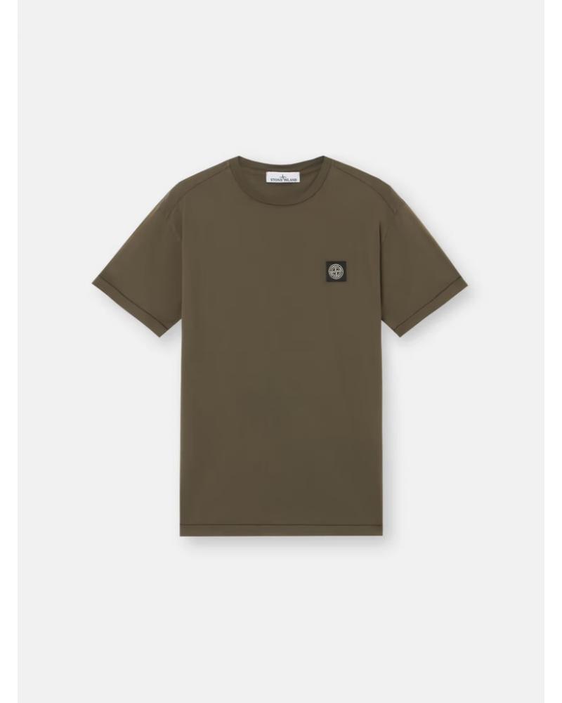 TEE SHIRT STONE ISLAND 2100027 S0013 0054 VERT MILITAIRE