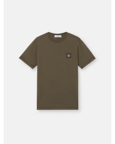 TEE SHIRT STONE ISLAND 2100027 S0013 0054 VERT MILITAIRE