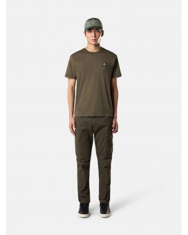 TEE SHIRT STONE ISLAND 2100027 S0013 0054 VERT MILITAIRE