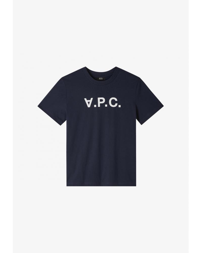 TEE SHIRT A.P.C. Grand VPC MARINE/ECRU
