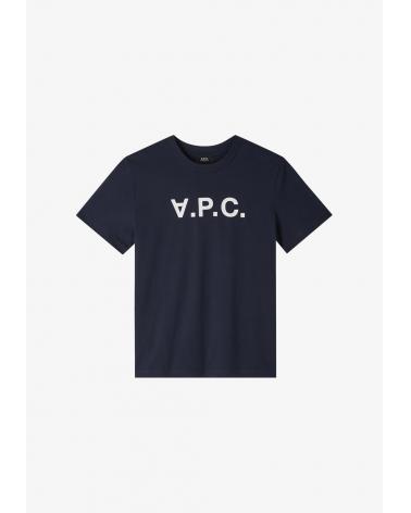 TEE SHIRT A.P.C. Grand VPC MARINE/ECRU