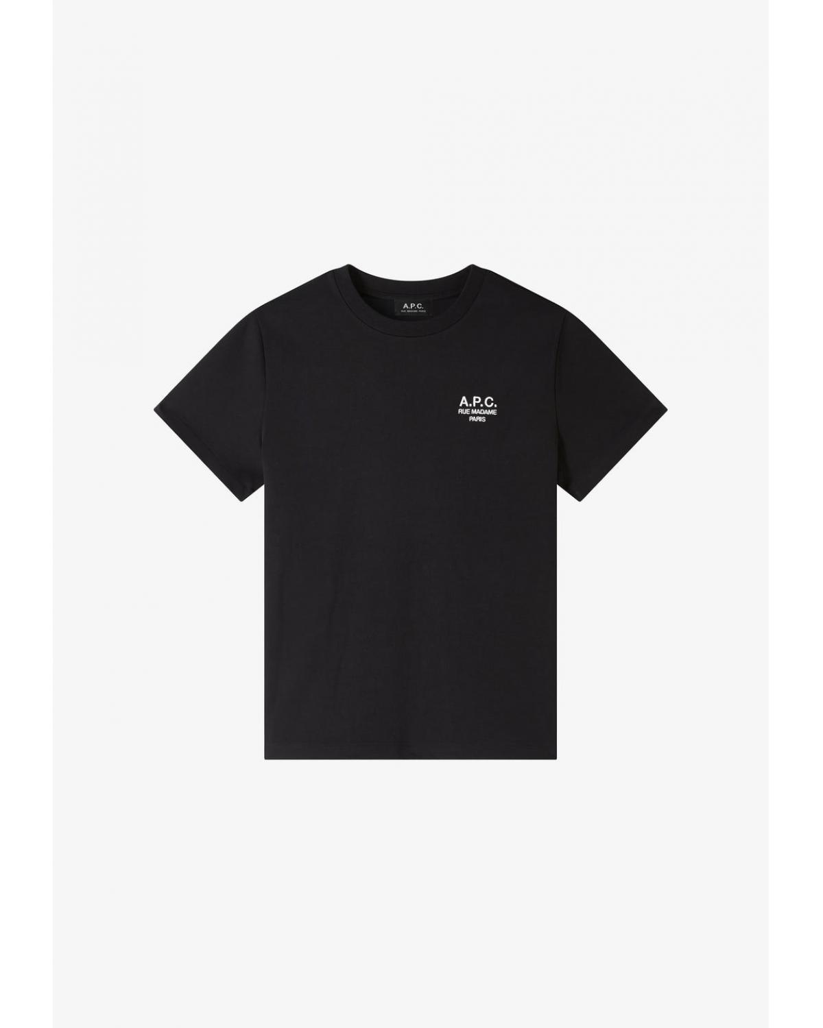 TEE SHIRT STANDARD RUE MADAME  NOIR/BLANC