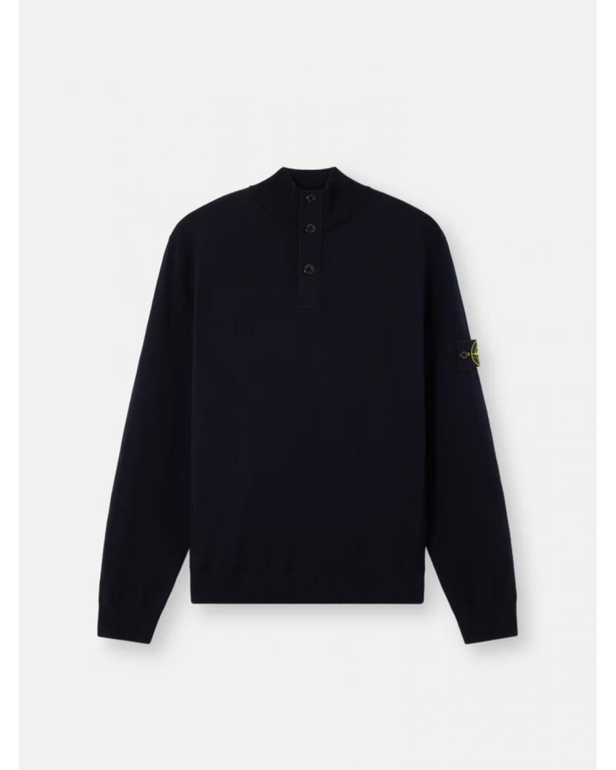 PULL POLO STONE ISLAND 5100002 0029 NOIR