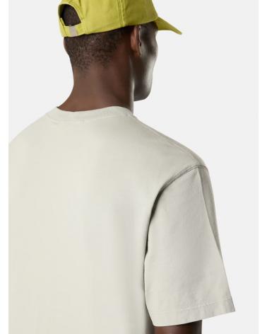  TEE SHIRT STONE ISLAND ORGANIC COTTON JERSEY 2100025  0061 GRIS
