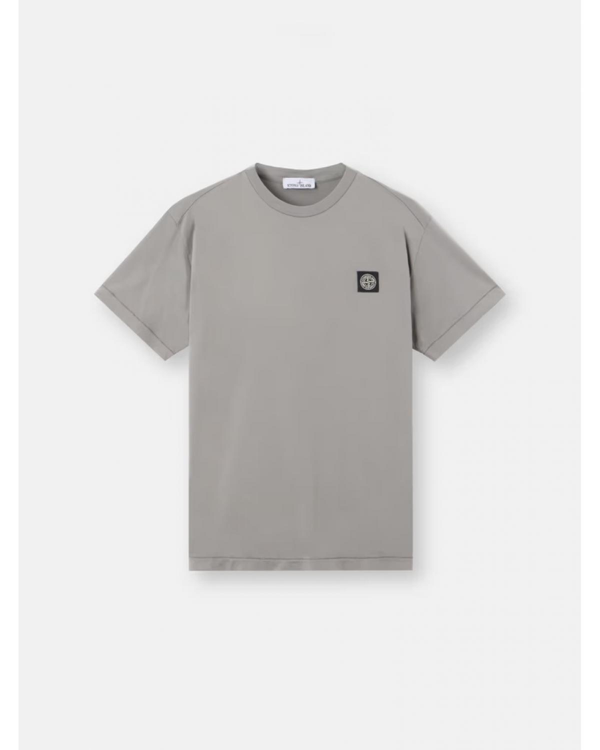 TEE SHIRT STONE ISLAND 2100027 S0013 006B Gris clair 