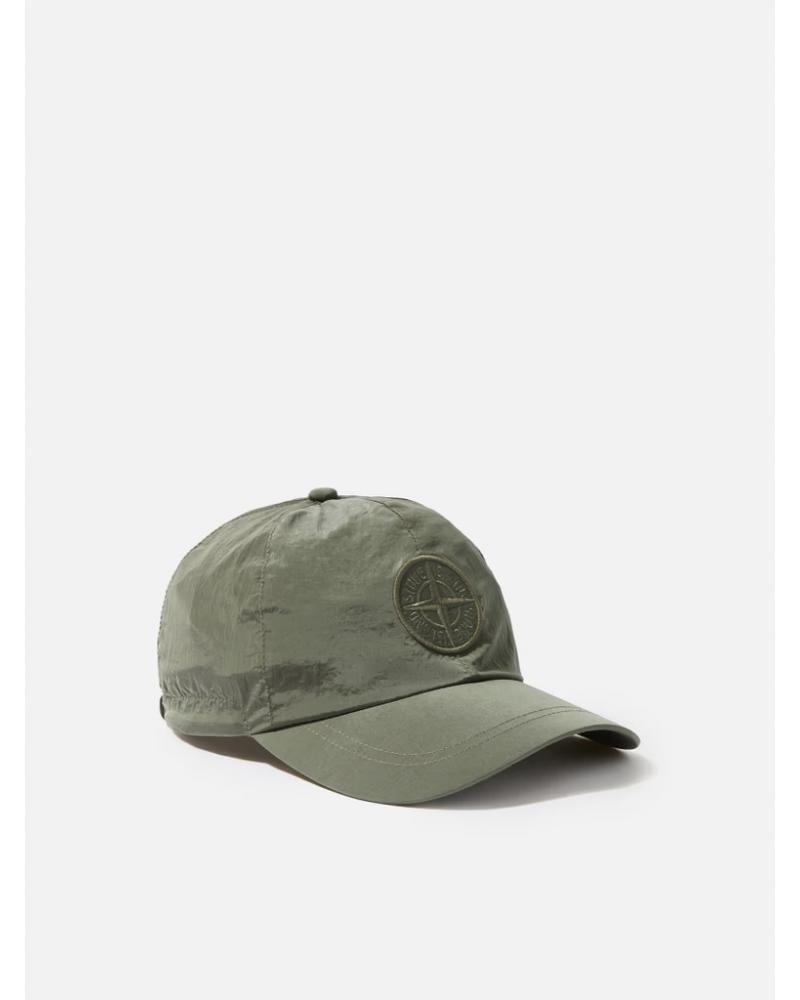 CASQUETTE STONE ISLAND NYLON METAL 9100011 0059 KAKI