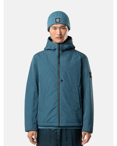 BLOUSON STONE ISLAND 4100047 0057 MICRO TWILL PETROLE