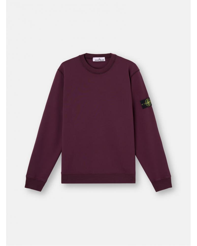 SWEAT STONE ISLAND K2S15 6100060 S0051 0017 BORDEAUX