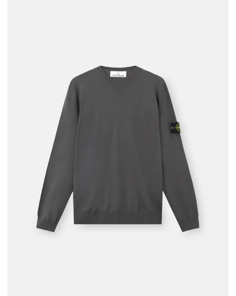 PULL STONE ISLAND COL ROND 5100071 C4 0062 Gris