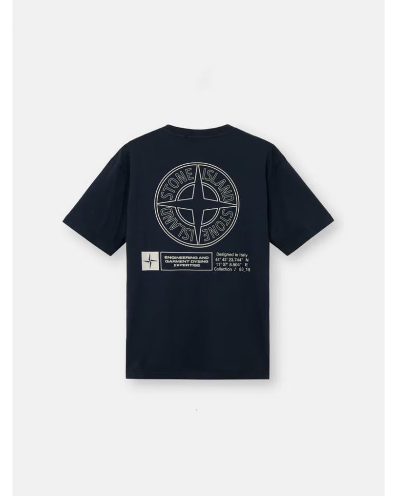 TEE SHIRT STONE ISLAND 2100037 0020 MARINE