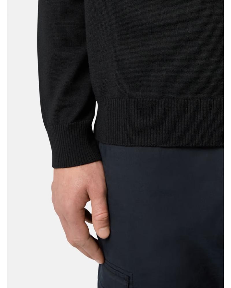 PULL STONE ISLAND COL ROND 5100071 C4 0029 NOIR