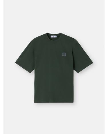  TEE SHIRT STONE ISLAND ORGANIC COTTON JERSEY 2100025  005E VERT