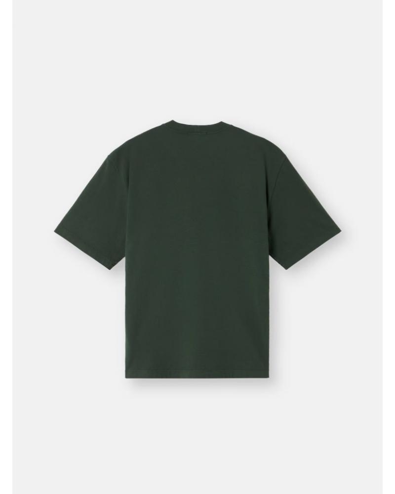  TEE SHIRT STONE ISLAND ORGANIC COTTON JERSEY 2100025  005E VERT