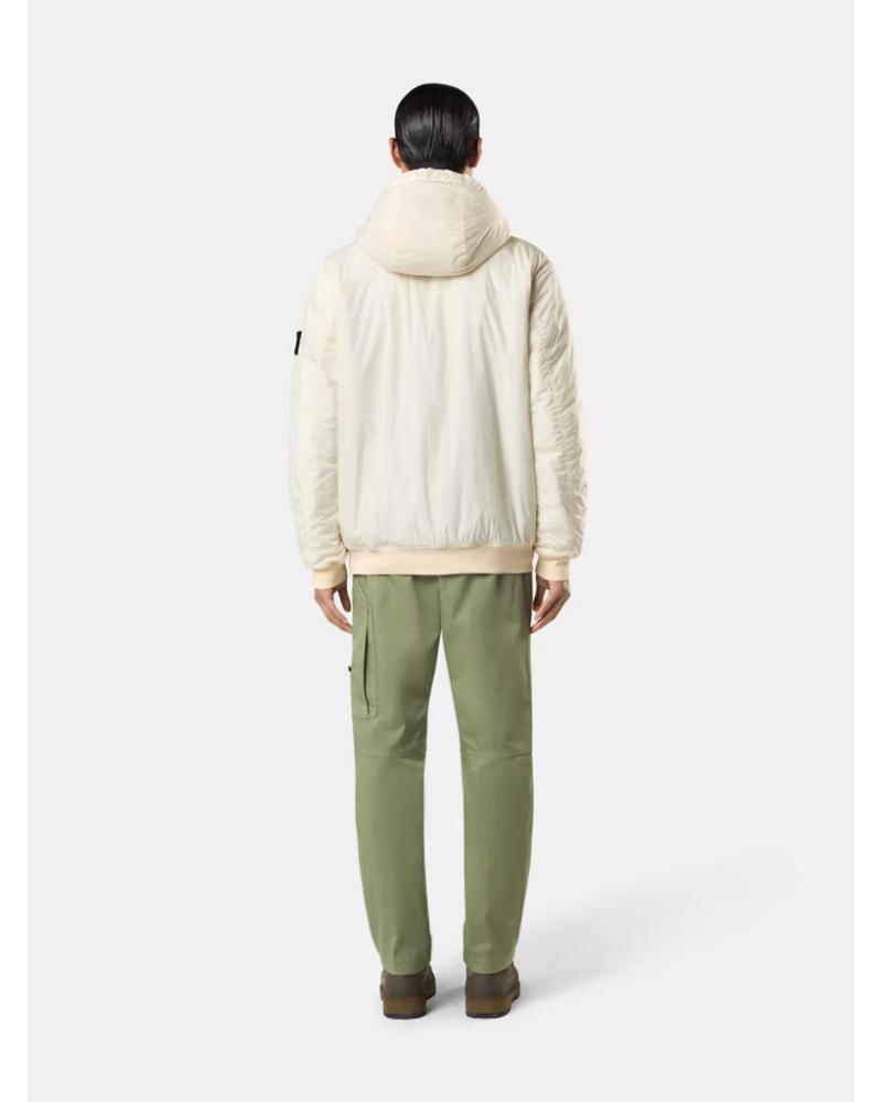BLOUSON STONE ISLAND CRINKLE REPS NYLON 4100013 0093 IVOIRE