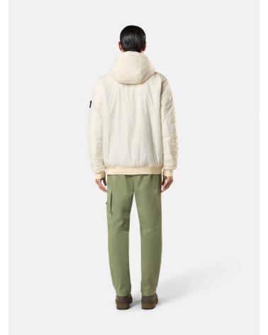 BLOUSON STONE ISLAND CRINKLE REPS NYLON 4100013 0093 IVOIRE