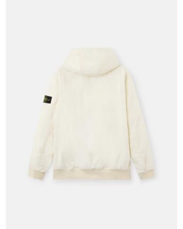 BLOUSON STONE ISLAND CRINKLE REPS NYLON 4100013 0093 IVOIRE