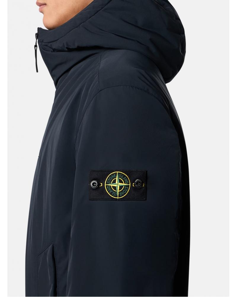 BLOUSON STONE ISLAND 4100047 0020 MICRO TWILL MARINE