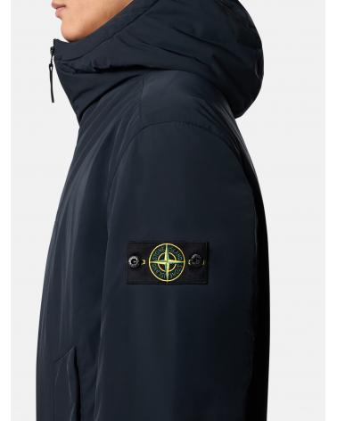 BLOUSON STONE ISLAND 4100047 0020 MICRO TWILL MARINE