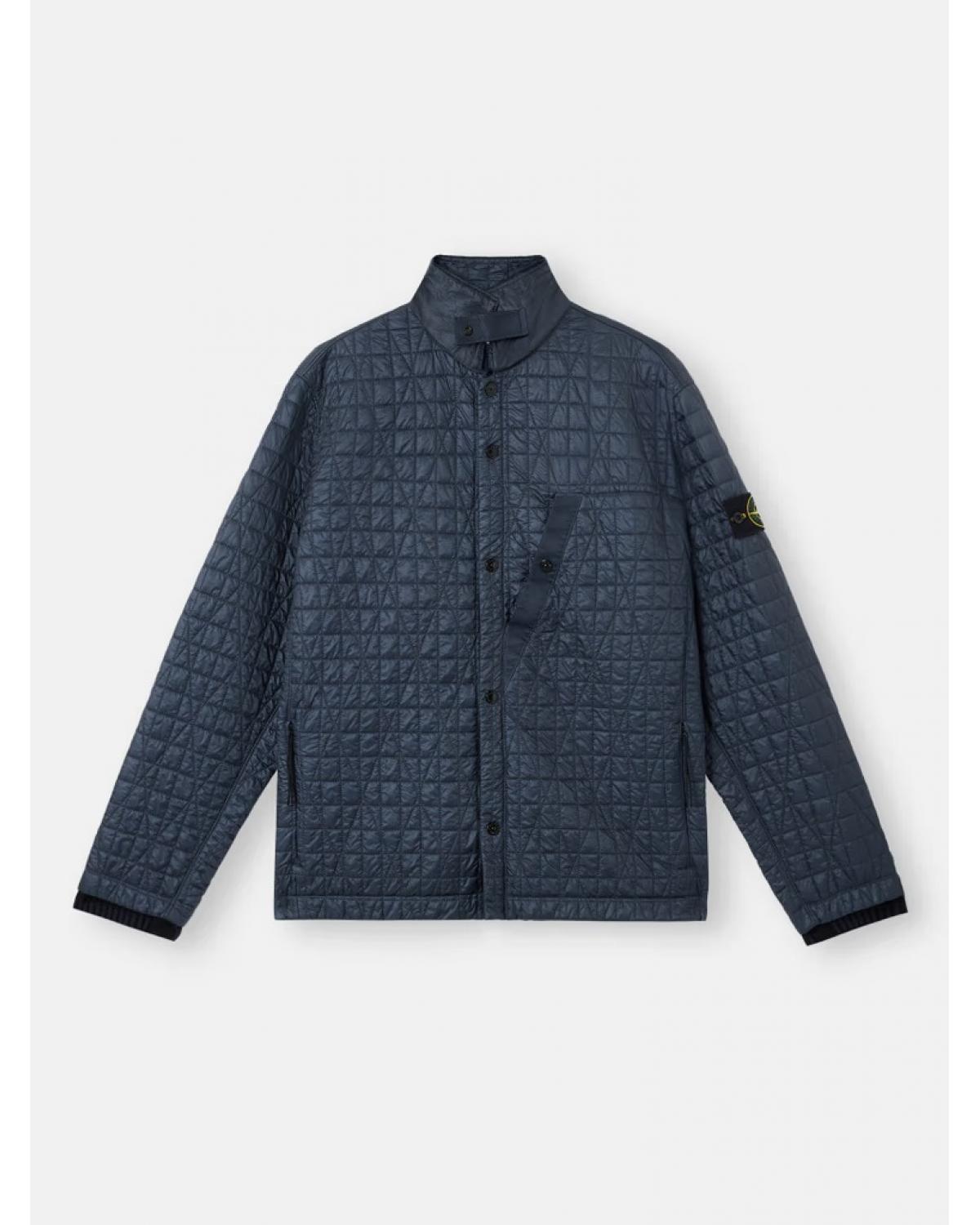 BLOUSON STONE ISLAND 4100024 0026  CRINKLE REPS Nylon Marine