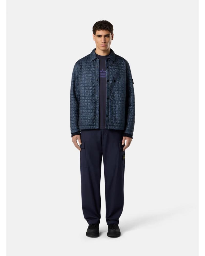BLOUSON STONE ISLAND 4100024 0026  CRINKLE REPS Nylon Marine