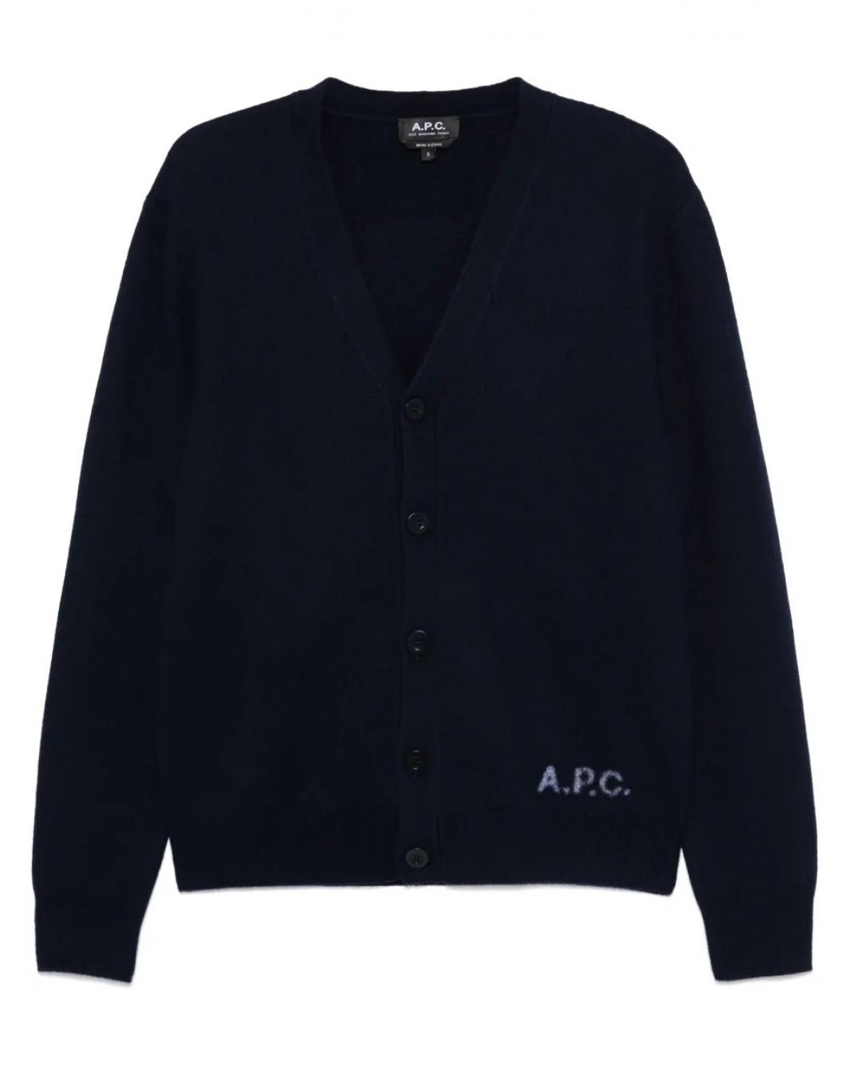 CARDIGAN A.P.C. MARINE