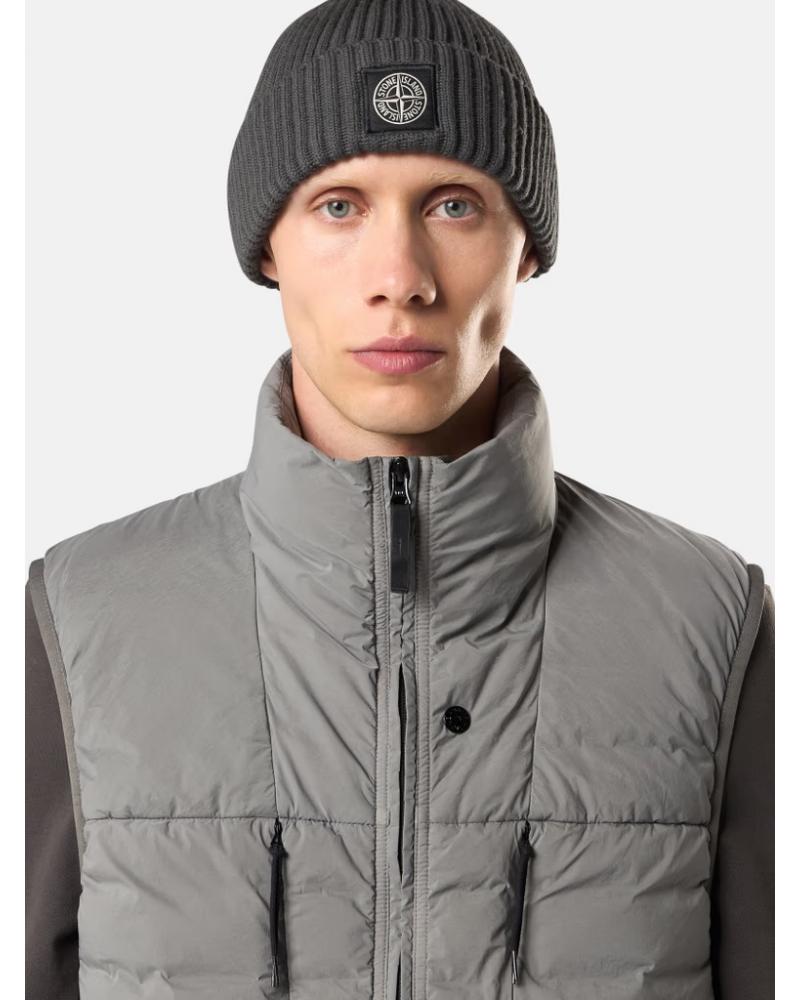 DOUDOUNE STONE ISLAND sanss manches G100004 006B GRIS