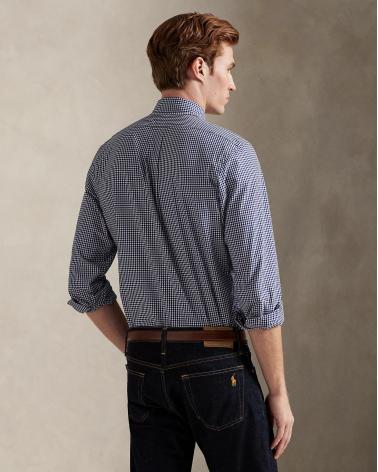 CHEMISE RALPH LAUREN VICHY  MARINE BLANC