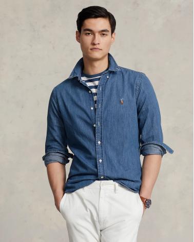 CHEMISE RALPH LAUREN   DENIM