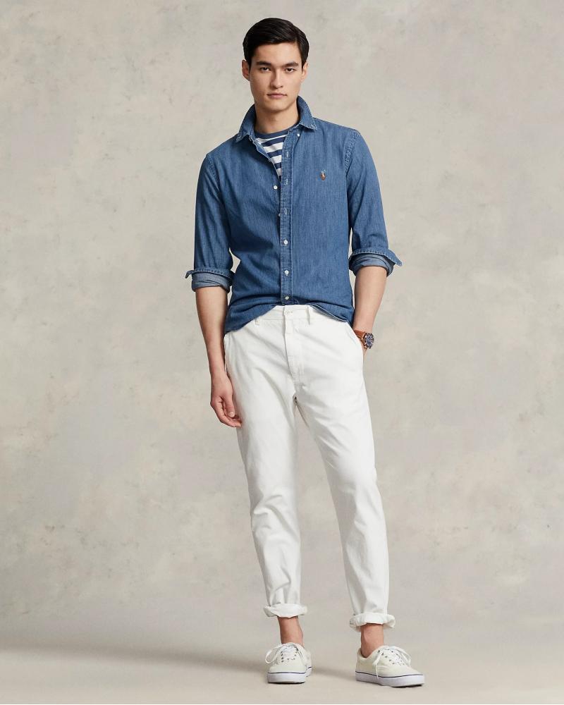 CHEMISE RALPH LAUREN   DENIM