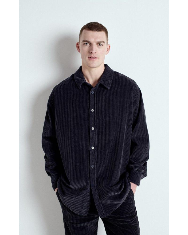 CHEMISE PADOW AMERICAN VINTAGE ANTRACITE