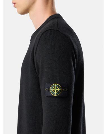 MAILLE COL ROND STONE ISLAND 5100072 0020 MARINE