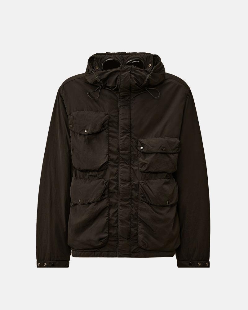 JACKET  CP.COMPANY GOOGLE CHROME W010A 999 NOIR