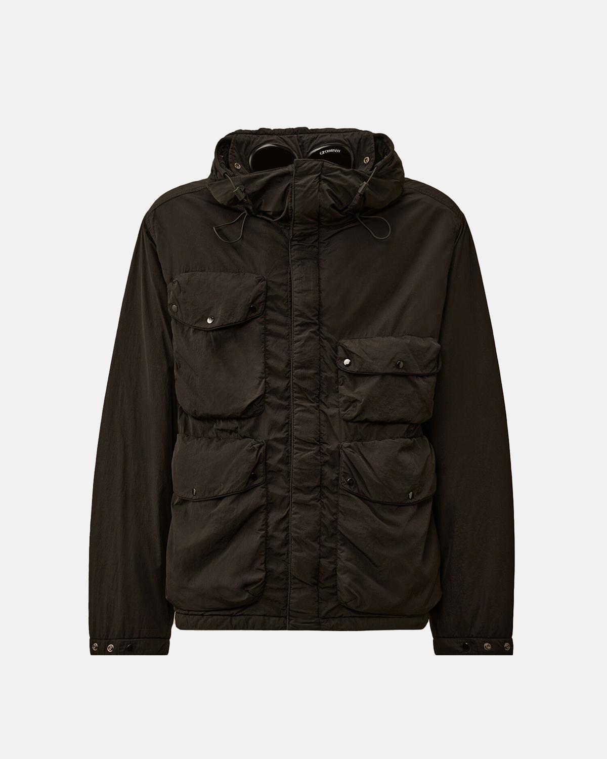 JACKET  CP.COMPANY GOOGLE CHROME W010A 999 NOIR