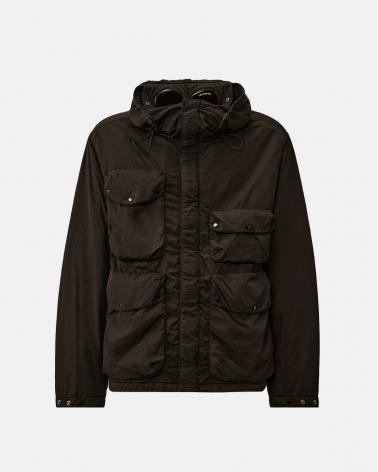 JACKET  CP.COMPANY GOOGLE CHROME W010A 999 NOIR