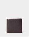 PORTE FEUILLE RALPH LAUREN MARRON