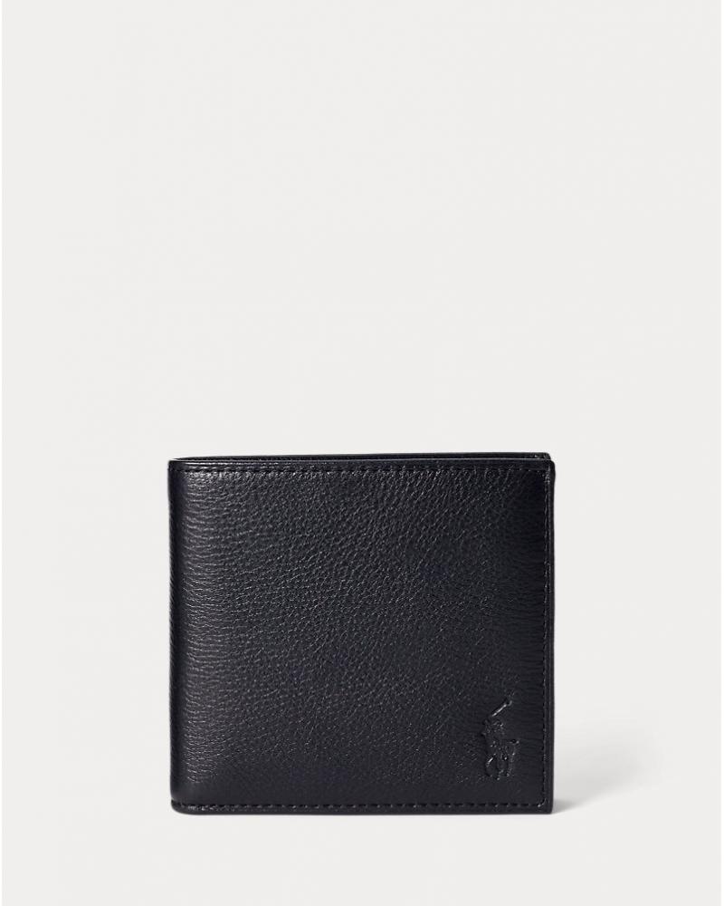 PORTE FEUILLE RALPH LAUREN NOIR