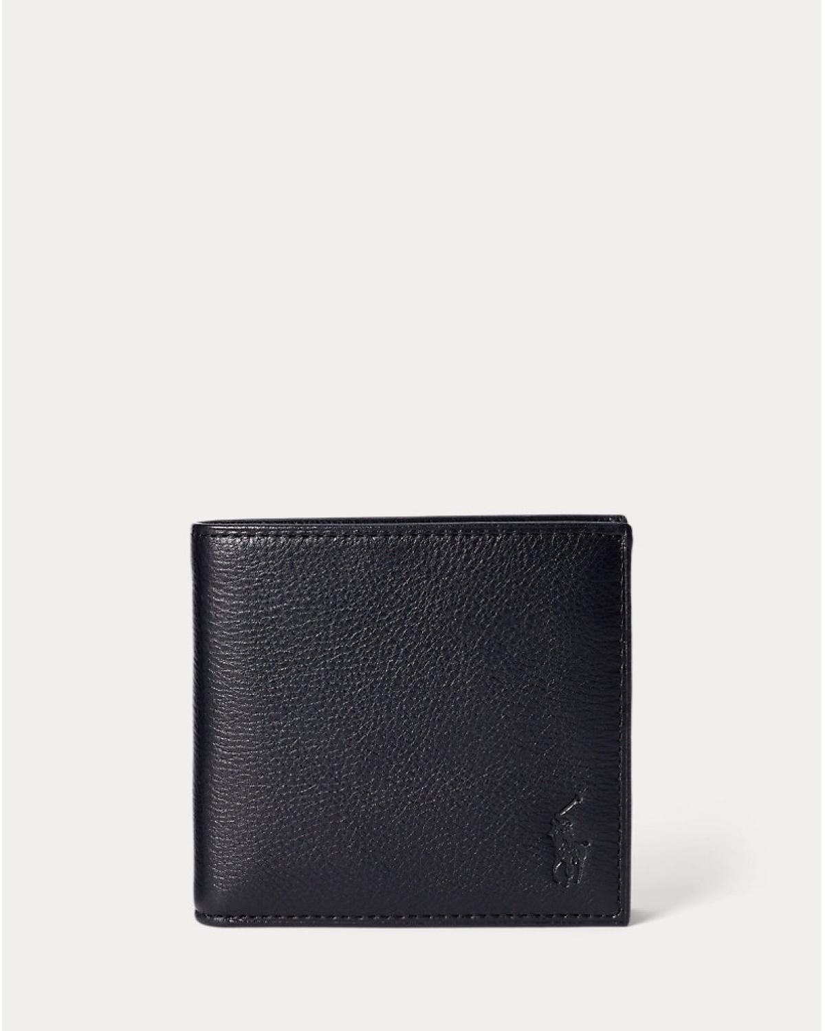 PORTE FEUILLE RALPH LAUREN NOIR