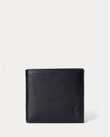 PORTE FEUILLE RALPH LAUREN NOIR