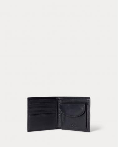 PORTE FEUILLE RALPH LAUREN NOIR