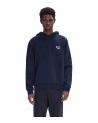 SWEAT  A.P.C.HOODIE  STANDARD RUE MADAME MARINE/BLANC