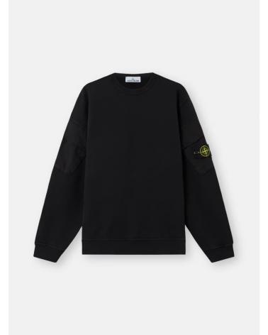 SWEAT STONE ISLAND  POCHE 6100008 0029 NOIR