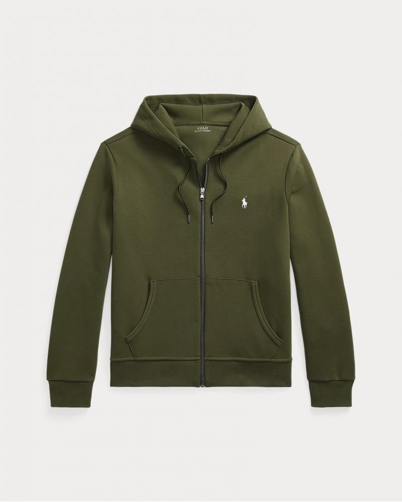 SWEAT RALPH LAUREN ZIP CAPUCHE  KAKI