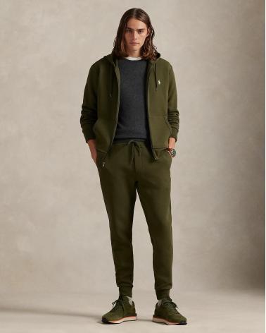 SWEAT RALPH LAUREN ZIP CAPUCHE  KAKI