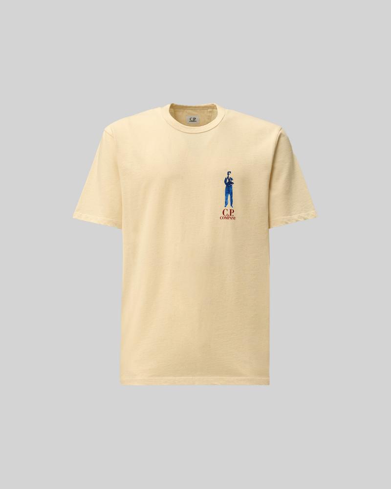 TEE CP.COMPANY S214A 402 IVOIRE