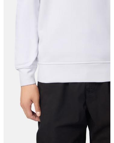 SWEAT STONE ISLAND K2S15 6100060 S0051 0001 BLANC