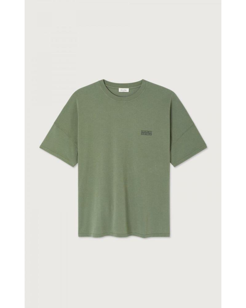 TEE SHIRT AMERICAN VINTAGE PYMAZ VERT