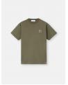TEE SHIRT STONE ISLAND 21000-29-S0057-0154 VERT MILITAIRE